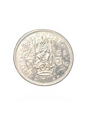 1951 Great Britain One Shilling George VI Scottish Crest *82